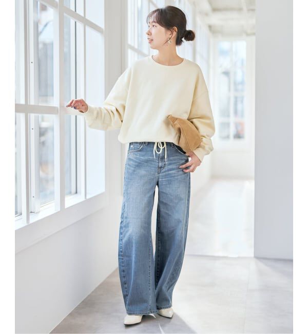 Spick and Span「《追加》SOMETHING / サムシング 別注 NEW HANA CURVE TAPERED*」|デニム|