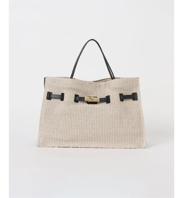 Spick and Span「《別注》VIOLAd'ORO イタリアンラフィアシートトートバッグL*」|トートバッグ|