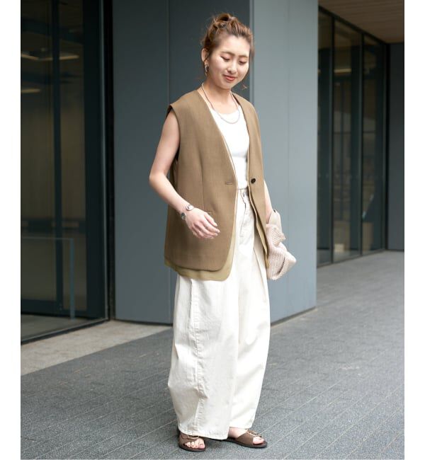 Spick and Span「シアーレイヤードジレ」|その他|