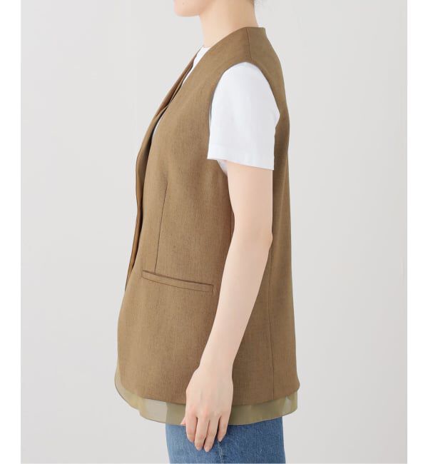 Spick and Span「シアーレイヤードジレ」|その他|