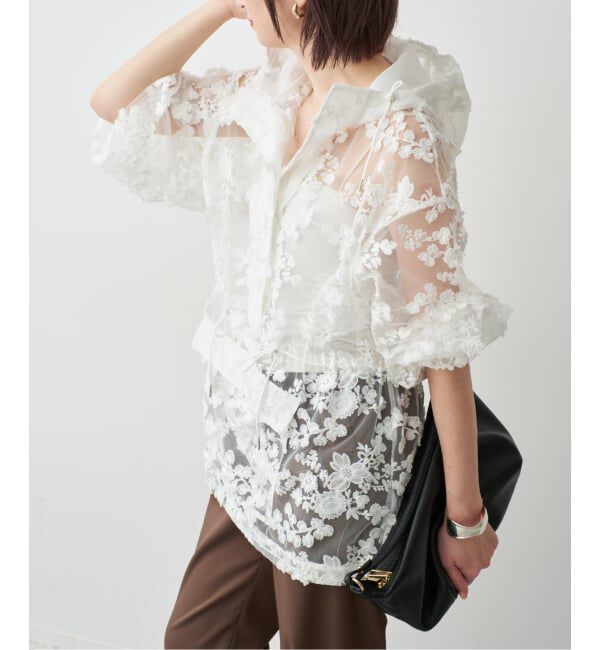 Spick and Span「《一部店舗+WEB限定》LAYAS/レイヤーズ 別注レースアノラック」|その他|