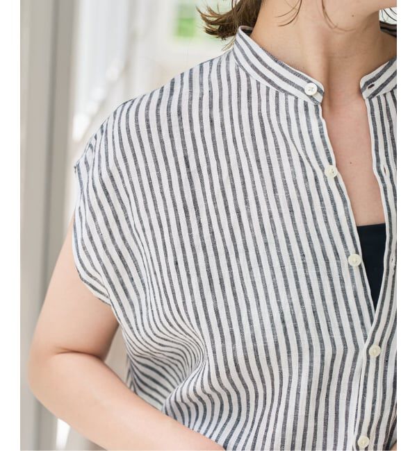 Spick and Span「TICCA / ティッカ リネンフレンチシャツ」|シャツ・ブラウス|