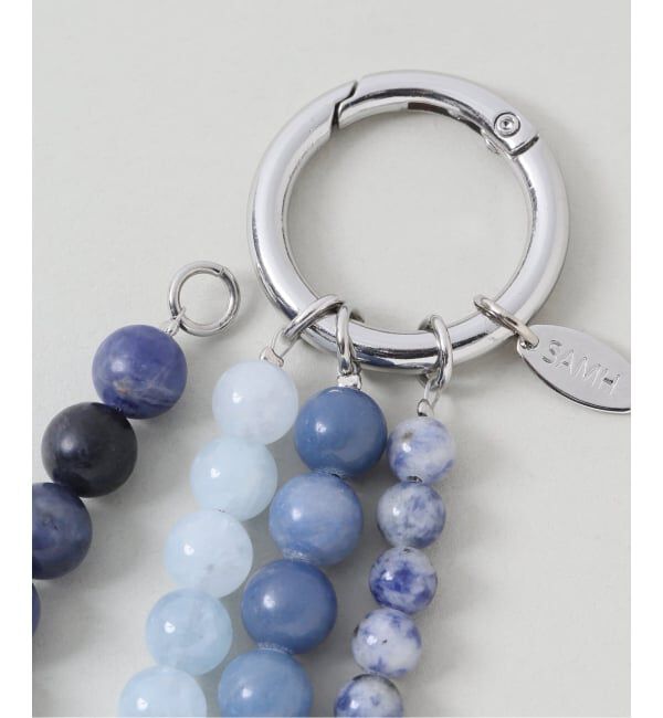 Spick and Span「【SAMH by LILAS】ジェムフリンジバッグチャーム BL」|その他|
