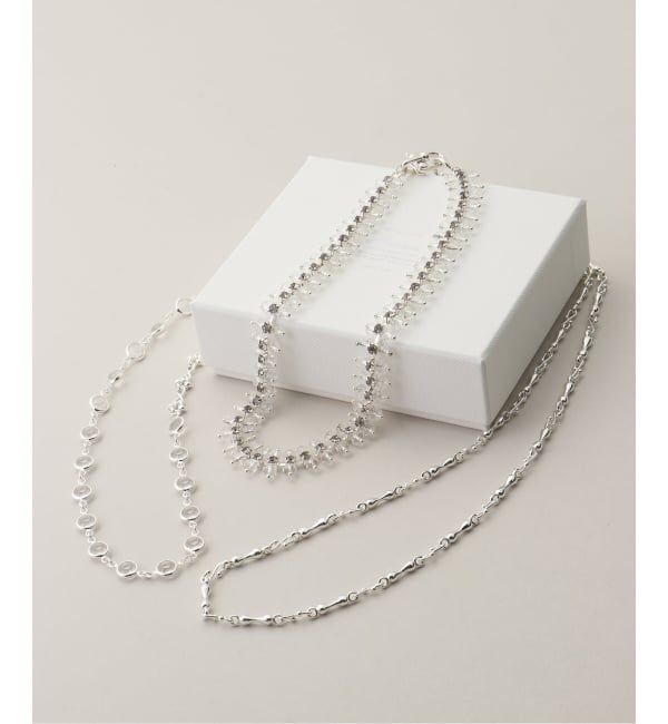 Spick and Span「Soierie / ソワリー Fantasy layered necklace(3set)」|ネックレス|