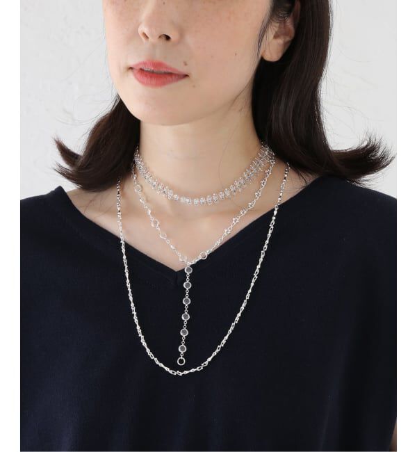 Spick and Span「Soierie / ソワリー Fantasy layered necklace(3set)」|ネックレス|