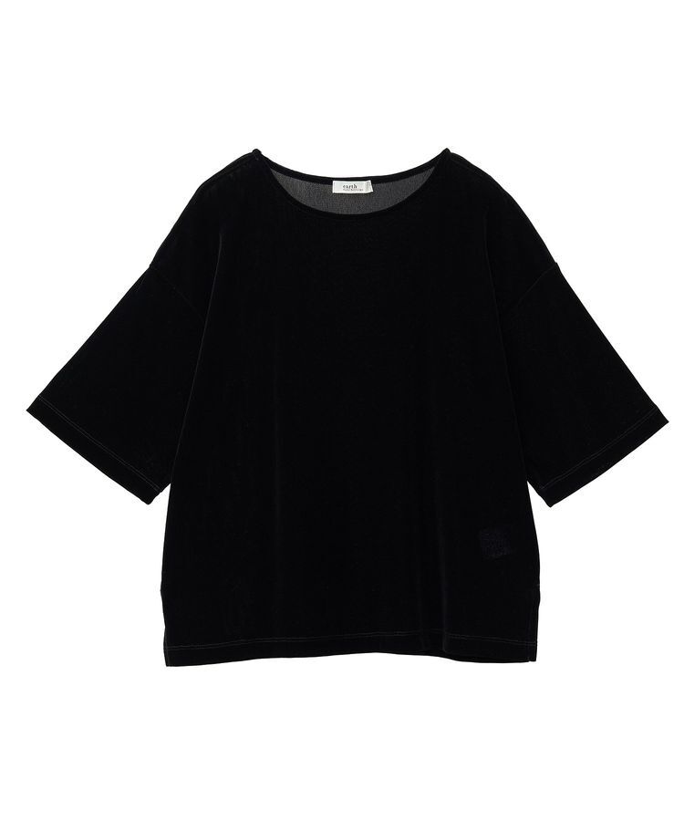 earth music&ecology「シアーベロアTee」|Tシャツ・カットソー|