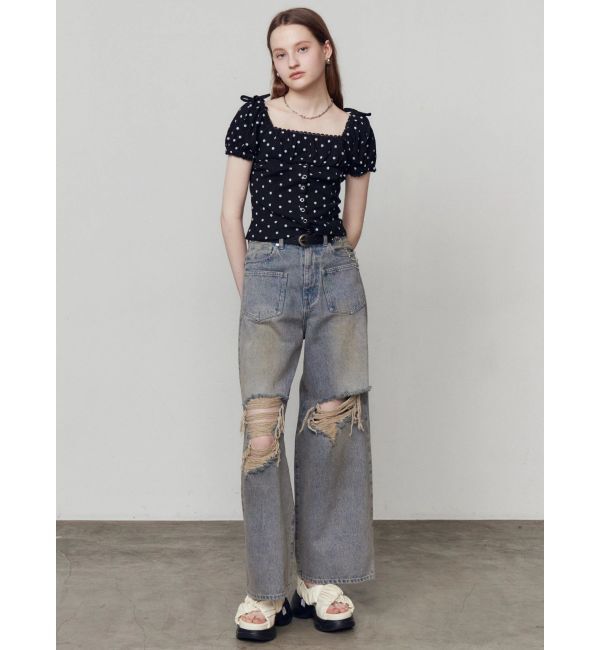 EMODA「カットオフショルダートップス」|Tシャツ・カットソー|