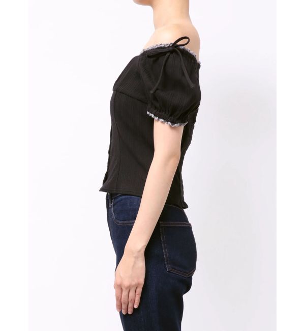 EMODA「カットオフショルダートップス」|Tシャツ・カットソー|