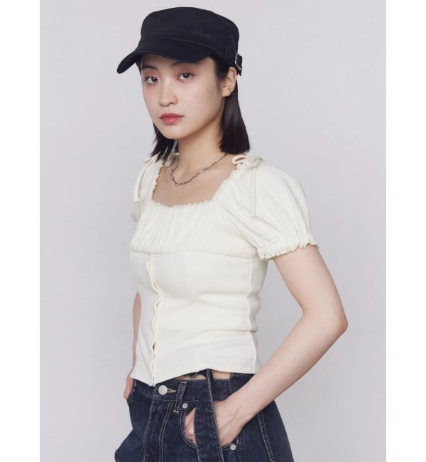 EMODA「カットオフショルダートップス」|Tシャツ・カットソー|