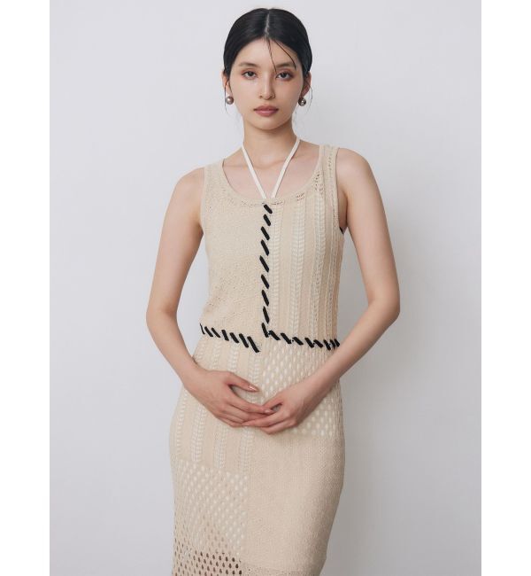ステッチパッチワークワンピース MURUA ルミネのファッション通販 i LUMINE