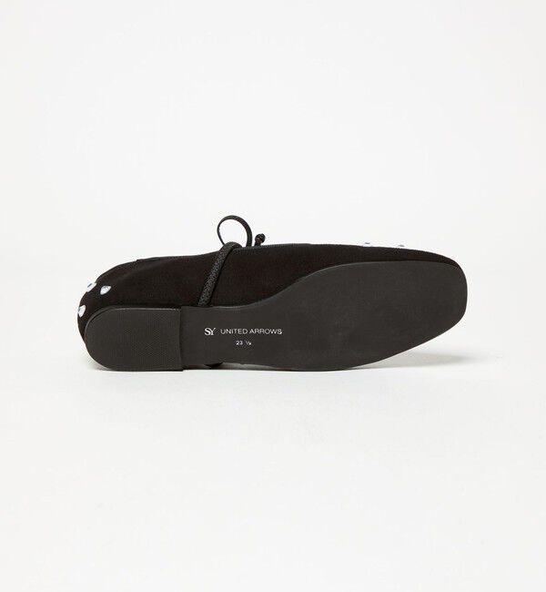 SY UNITED ARROWS「＜SY＞ マルチビジューバレエ フラット10&uarr;」|バレエシューズ|