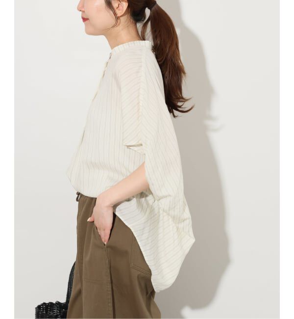 JOURNAL STANDARD relume「《追加2》N/Rダブルストライプブラウス」|シャツ・ブラウス|
