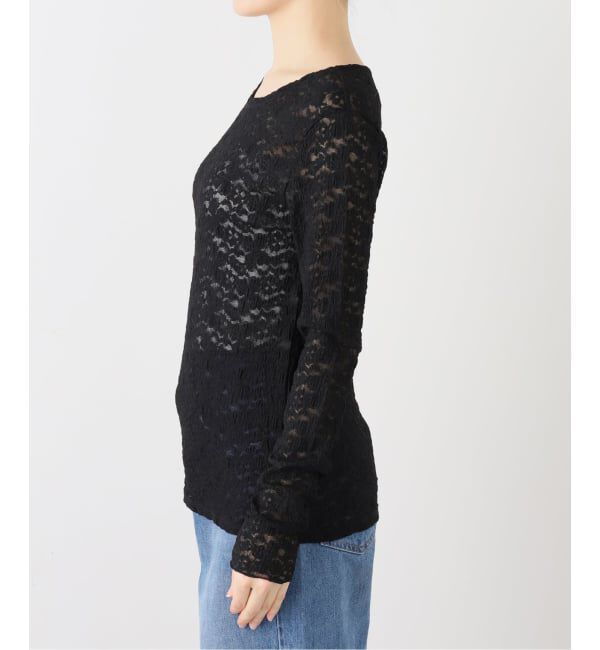 Spick and Span「《WEB限定 / 追加》シュリンクレースプルオーバー」|Tシャツ・カットソー|