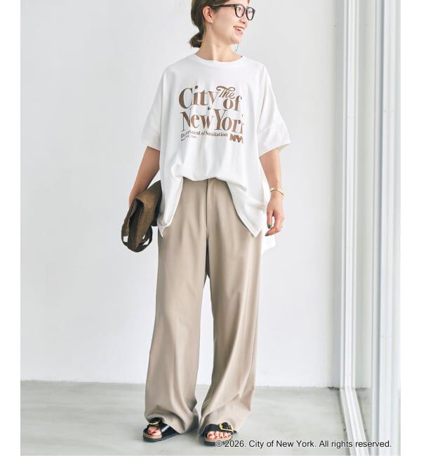 Spick and Span「《追加》GOOD ROCK SPEED 別注 NYCドルマン Tシャツ」|Tシャツ・カットソー|
