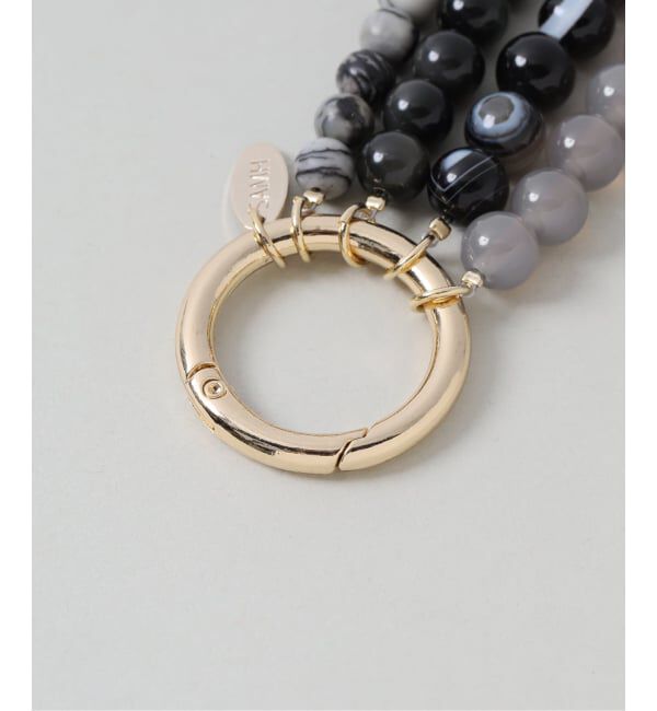 Spick and Span「【SAMH by LILAS】ジェムフリンジバッグチェーム BK」|その他|