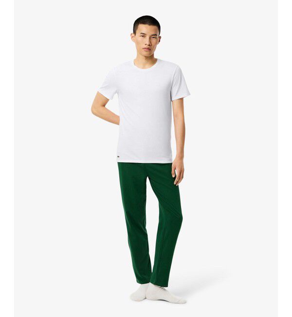 LACOSTE「【EC only】エッセンシャル クルーネックTシャツ 3Pセット」|Tシャツ・カットソー|