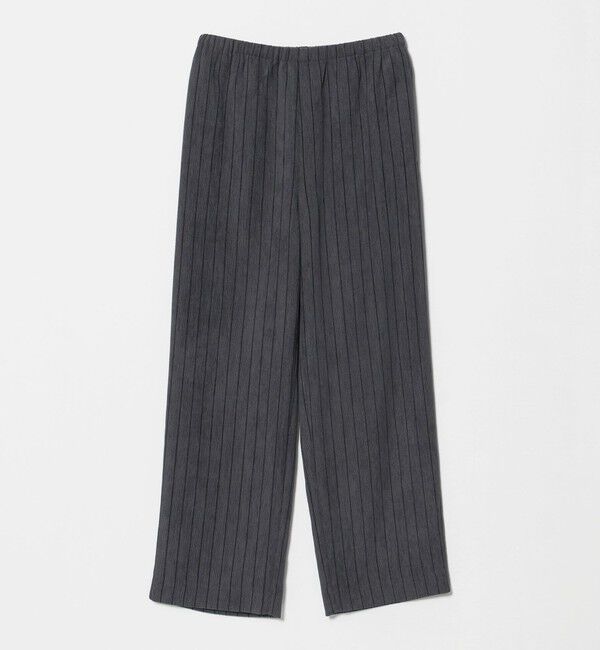 BEAUTY&YOUTH UNITED ARROWS「ポリエステルブレンド ストライプ イージーパンツ」|その他|DK.GRAY