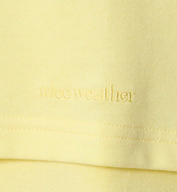 NICE WEATHER「＜NICE WEATHER＞レイヤード Tシャツ」|Tシャツ・カットソー|