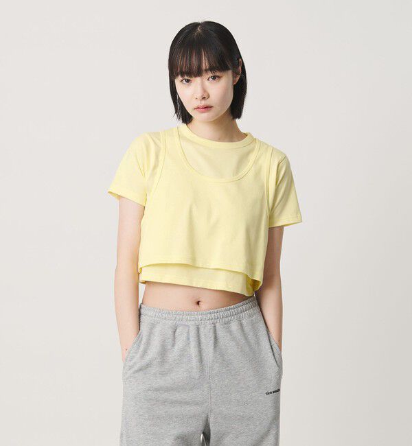 NICE WEATHER「＜NICE WEATHER＞レイヤード Tシャツ」|Tシャツ・カットソー|