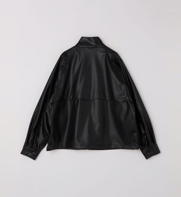 SHIPS「BARACUTA: G4 合成皮革 BOX JACKET」|ブルゾン・スタジャン|