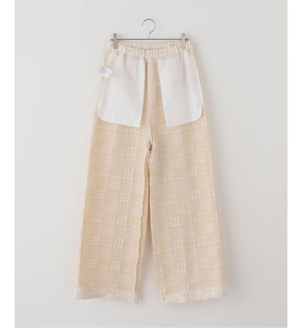 IENA LA BOUCLE「IENA LA BOUCLE フラワーJQストリングパンツ」|その他|