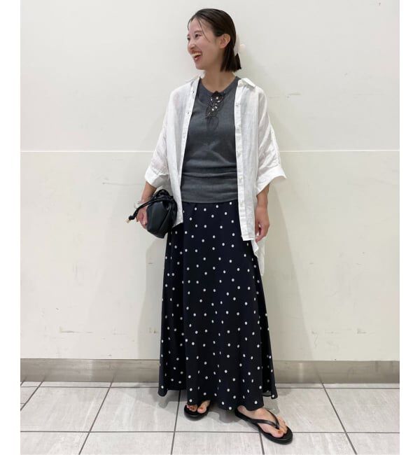 SLOBE IENA「《追加/シリーズあり》リネンコットンBOXシャツ」|シャツ・ブラウス|