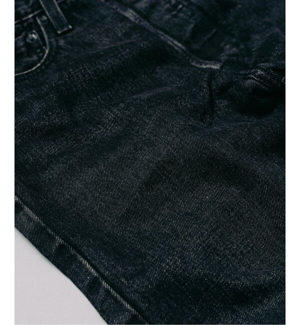 EDIFICE「LEVI&rsquo;S(R)/リーバイス(R) 別注 BIG E 501(R) BLACK L30」|デニム|