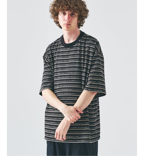 417 EDIFICE「メランジ ボーダーTシャツ」|Tシャツ・カットソー|
