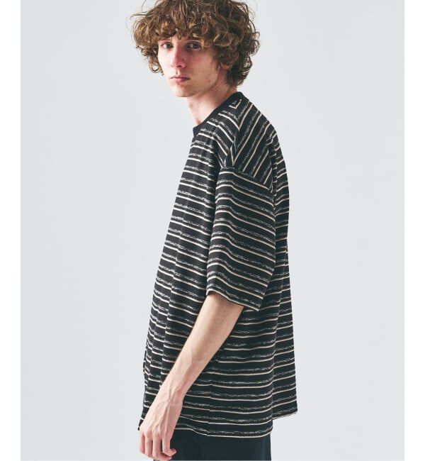 417 EDIFICE「メランジ ボーダーTシャツ」|Tシャツ・カットソー|