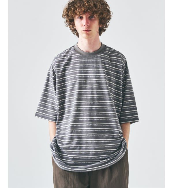 417 EDIFICE「メランジ ボーダーTシャツ」|Tシャツ・カットソー|
