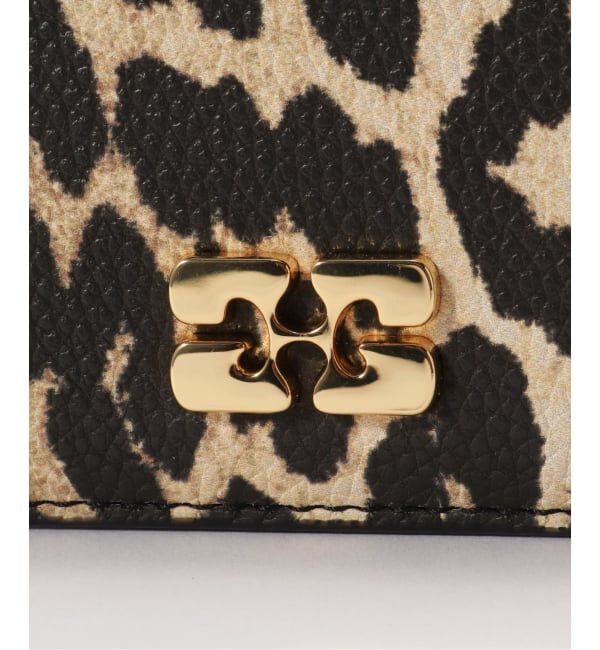 PULP「GANNI / ガニー Bou Card Holder Printed Grained」|名刺入れ・カードケース|