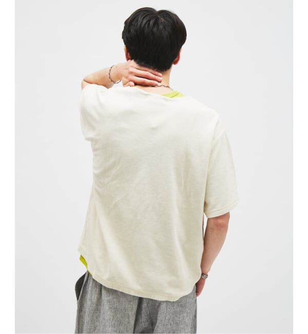 JOURNAL STANDARD「パイル キーネック Tシャツ」|Tシャツ・カットソー|