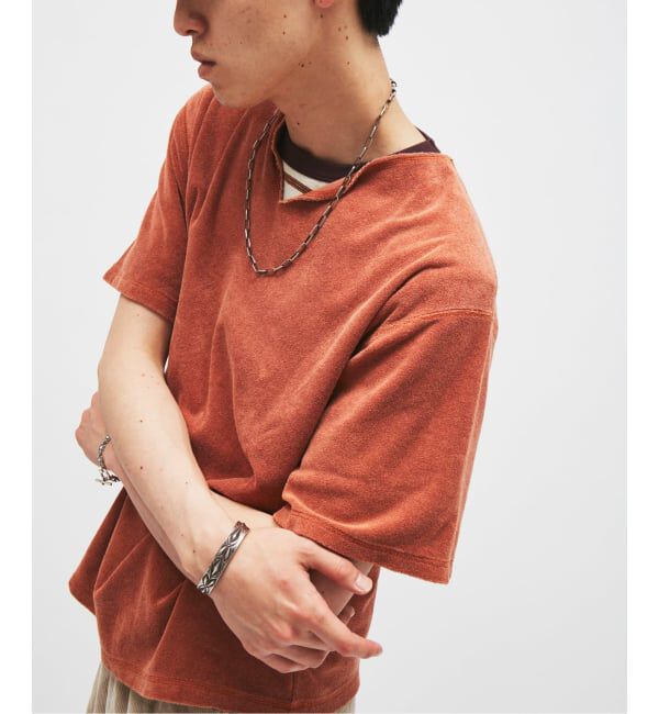 JOURNAL STANDARD「パイル キーネック Tシャツ」|Tシャツ・カットソー|
