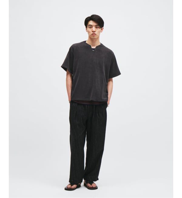 JOURNAL STANDARD「パイル キーネック Tシャツ」|Tシャツ・カットソー|