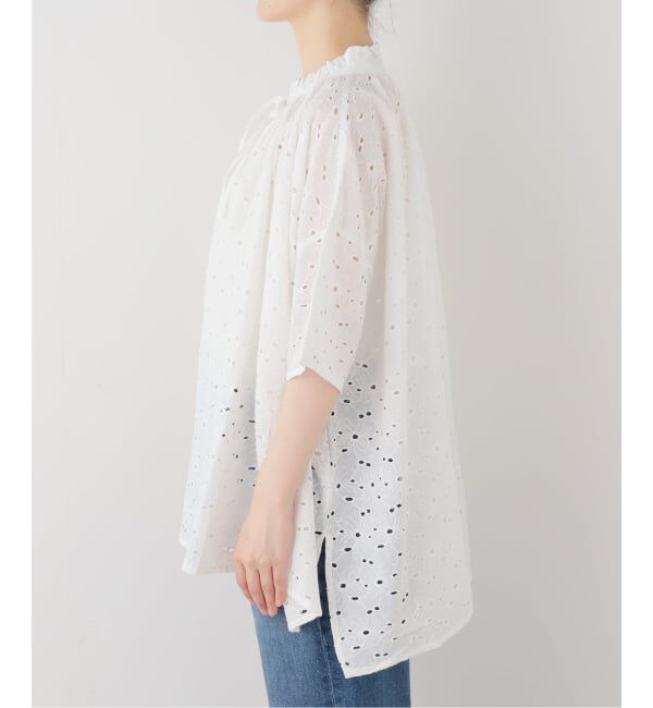 journal standard luxe「【SOIL】60s CAMBRIC ALL HEMLA FRILL GATHERE」|シャツ・ブラウス|