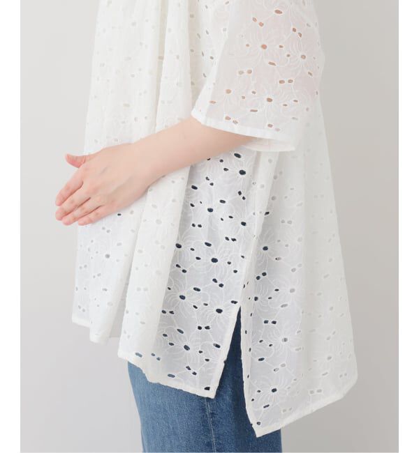 journal standard luxe「【SOIL】60s CAMBRIC ALL HEMLA FRILL GATHERE」|シャツ・ブラウス|