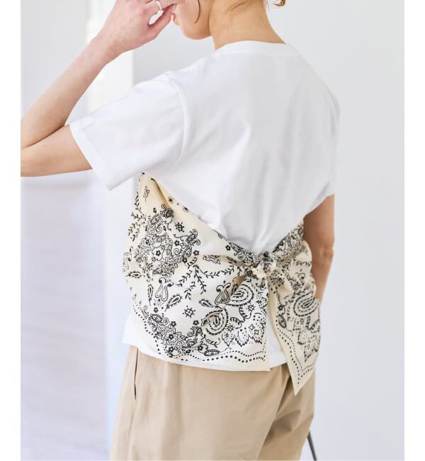 Spick and Span「《追加》manipuri / マニプリ Tシャツビスチェ」|Tシャツ・カットソー|