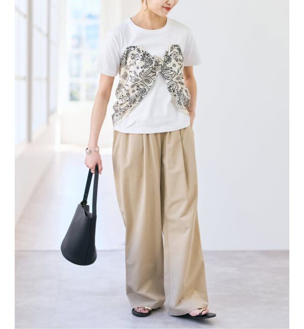 Spick and Span「《追加》manipuri / マニプリ Tシャツビスチェ」|Tシャツ・カットソー|