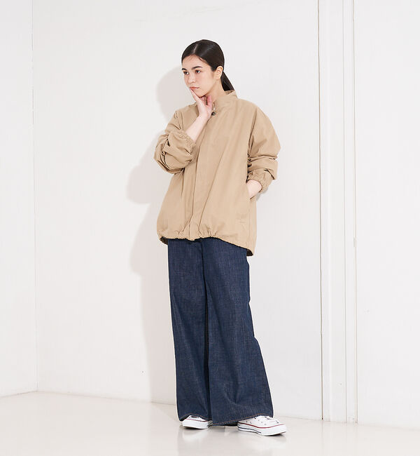 collex「【yarmo】 Drawstring Jacket／ドローストリングジャケット」|ブルゾン・スタジャン|