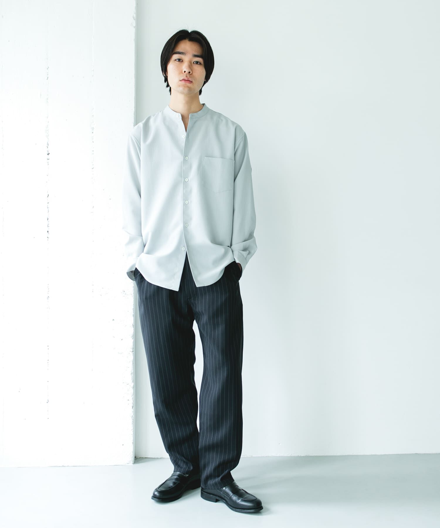 URBAN RESEARCH DOORS「『XLｻｲｽﾞ/WEB限定』『吸水速乾』ｾｵｱﾙﾌｧﾊﾞﾝﾄﾞｶﾗｰﾛﾝｸ 」|シャツ・ブラウス|