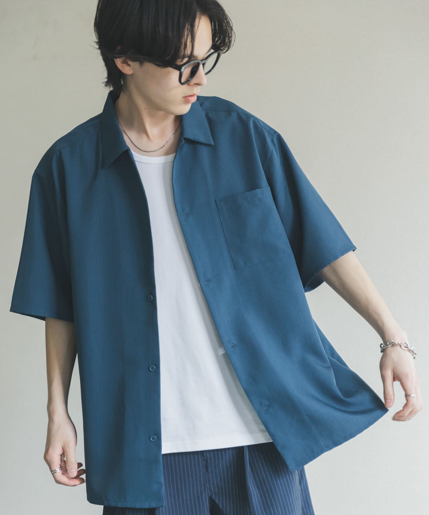 SENSE OF PLACE by URBAN RESEARCH「『イージーケア/速乾』リネンライクレギュラーカラーシャツ」|シャツ・ブラウス|