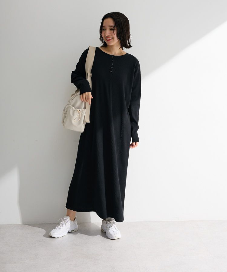 Green Parks「ヘンリーネックワンピース」|ワンピース|