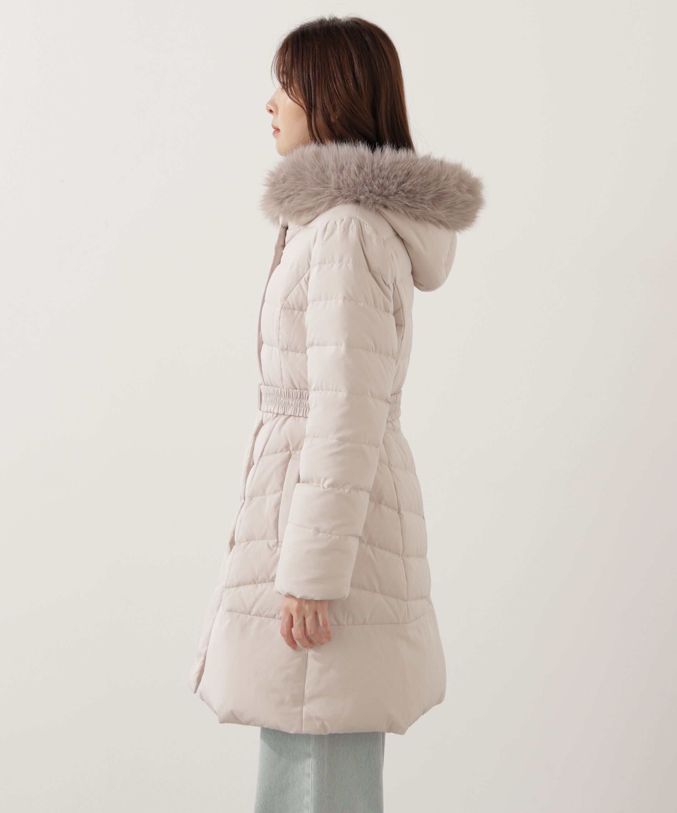 PROPORTION BODY DRESSING「ベルト付ダウン 25AW」|その他|