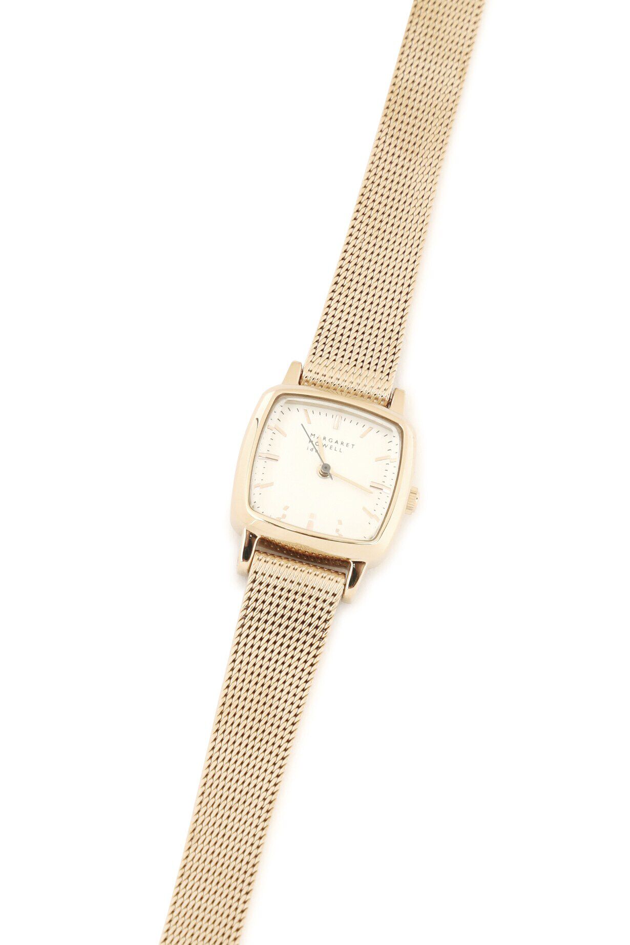  「MESH BAND SQUARE WATCH」|腕時計|