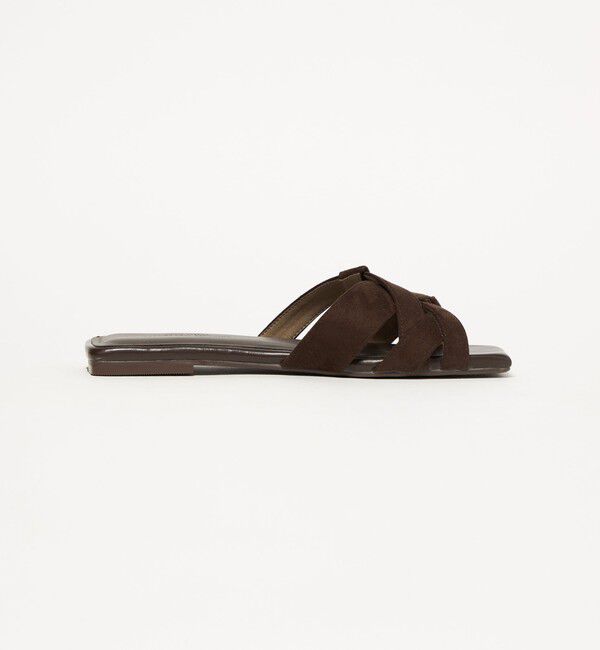 UNITED ARROWS green label relaxing「イントレ フラット サンダル」|サンダル|