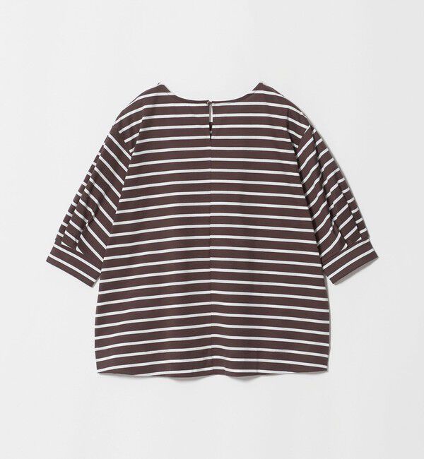 UNITED ARROWS green label relaxing「フォルム スリーブ ボーダー Tシャツ」|Tシャツ・カットソー|