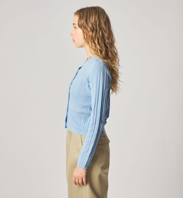 STEVEN ALAN「＜Steven Alan＞アイレット カーディガン」|カーディガン|