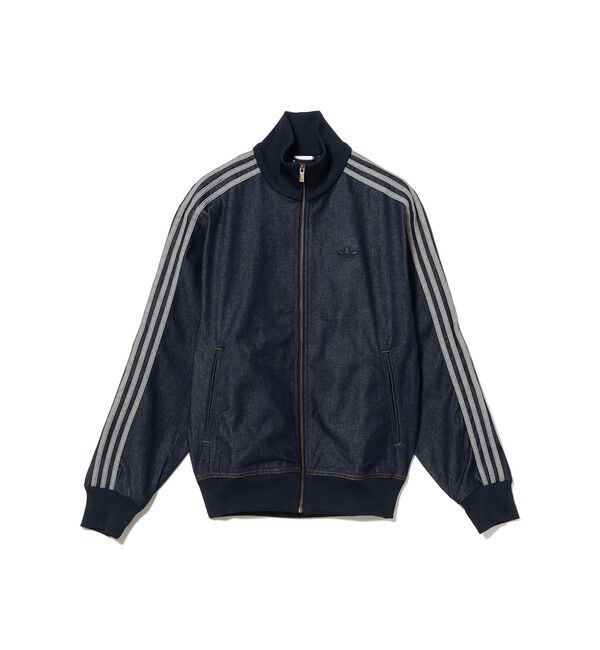 BEAMS「adidas / FIREBIRD ADICOLOR RAW DENIM TRACK TOP」|ブルゾン・スタジャン|