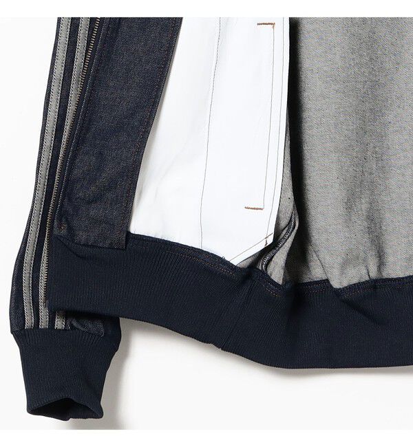 BEAMS「adidas / FIREBIRD ADICOLOR RAW DENIM TRACK TOP」|ブルゾン・スタジャン|
