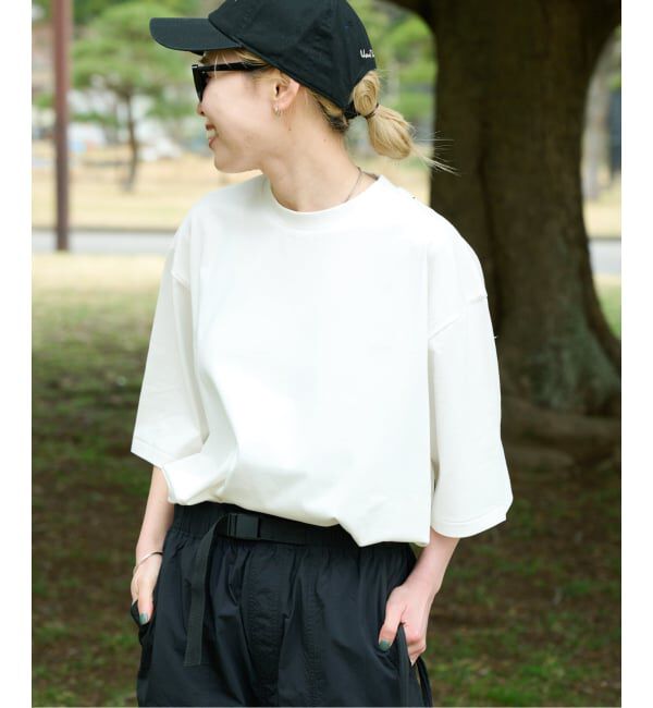 OUTDOOR PRODUCTS Usual Things「COOLタッチWIDETEE」|Tシャツ・カットソー|ホワイト